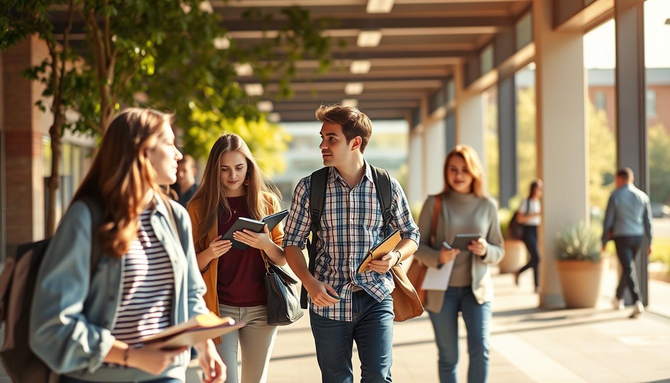 Students and educational resources in a modern learning environment